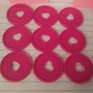 Happy Planner Classic Pink Plastic Discs